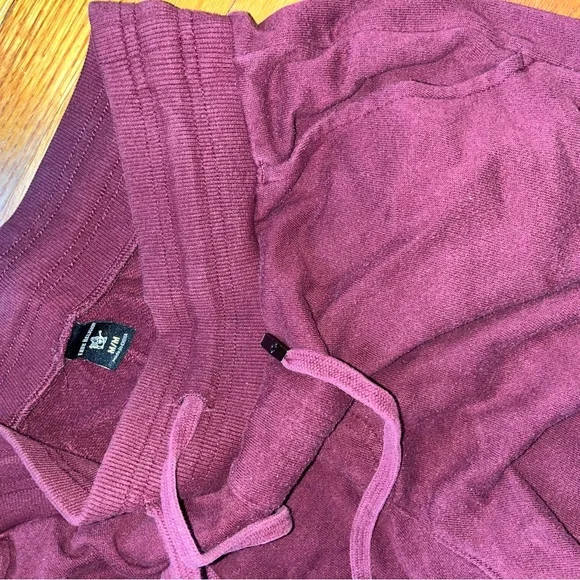True Religion Burgundy Sweatpants - Picture 2 of 3